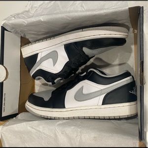 Mens Air Jordan LT Smoke Grey/Black-White Shoes